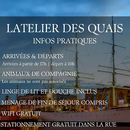 Appartement L'atelier - Au Pied Des Quais